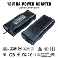 EU UK US AU Plug 360W Adaptor custom AC DC supply 18v 10a power adaptor